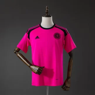 2016/2017 Retro Escocia Selección Nacional Visitante Camiseta de Fútbol AAA calidad aficionado