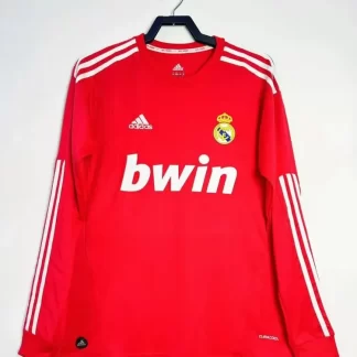 2011/2012 Retro Real Madrid Tercera Equipación Camiseta de Fútbol Manga Larga