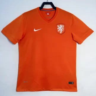 Camiseta de fútbol Retro Países Bajos Local 2014 Calidad Tailandesa
