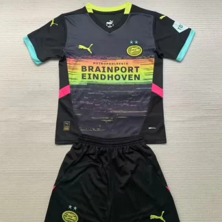 Camiseta de Fútbol Visitante Eindhoven 2024/2025 Calidad Thai Talla Infantil