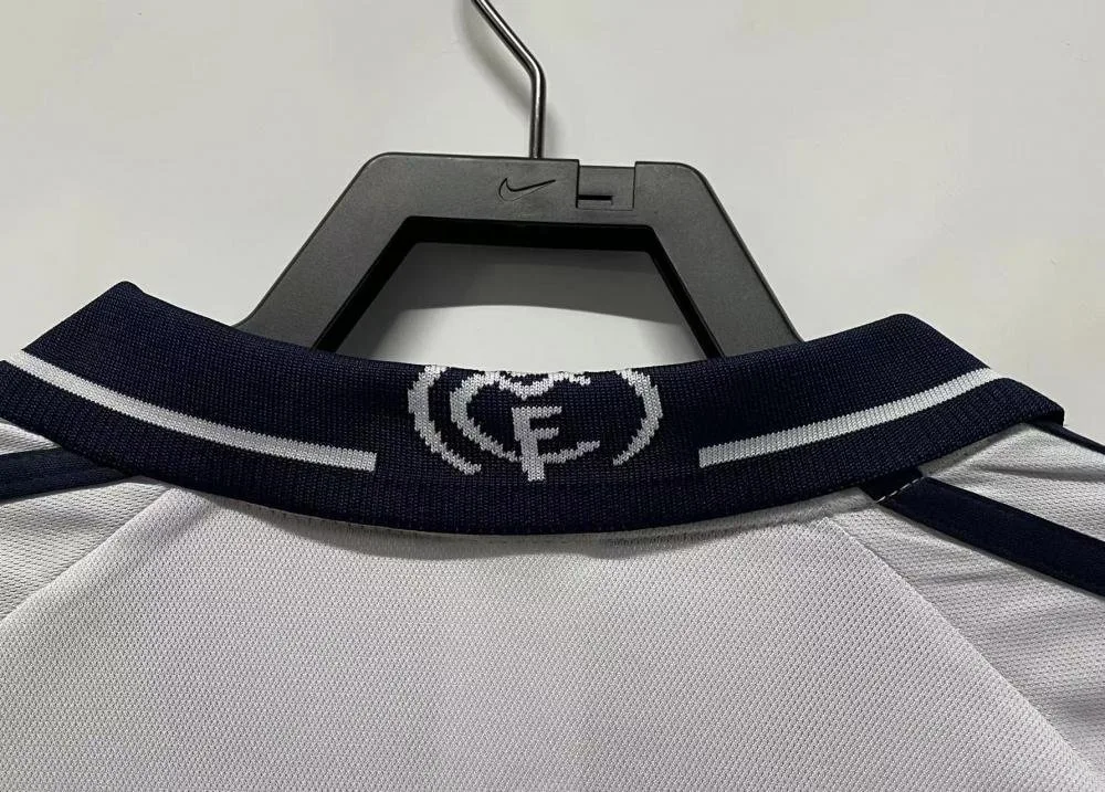 2000/2001 Retro Real Madrid Camiseta de Fútbol Local Calidad Tailandesa