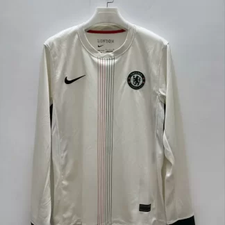 2025/2026 Camiseta de fútbol Suplente Manga Larga Chelsea Calidad Tailandesa