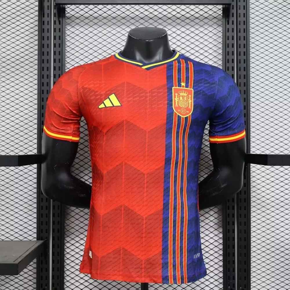 2025/2026 Versión jugador España Local Camiseta de fútbol Calidad tailandesa