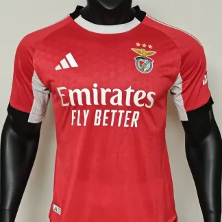 2025/2026 Camiseta Local Benfica Versión Jugador Calidad Tailandesa