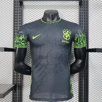 Versión Jugador Camiseta de Fútbol Negra Edición Especial 2025 de Brasil AAA calidad fan
