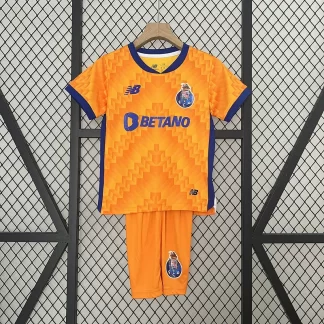 Camiseta de Fútbol Visitante Porto 2024/2025 Calidad Thai Talla Infantil
