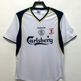 2001/2002 Retro Liverpool Camiseta Visitante Calidad Tailandesa