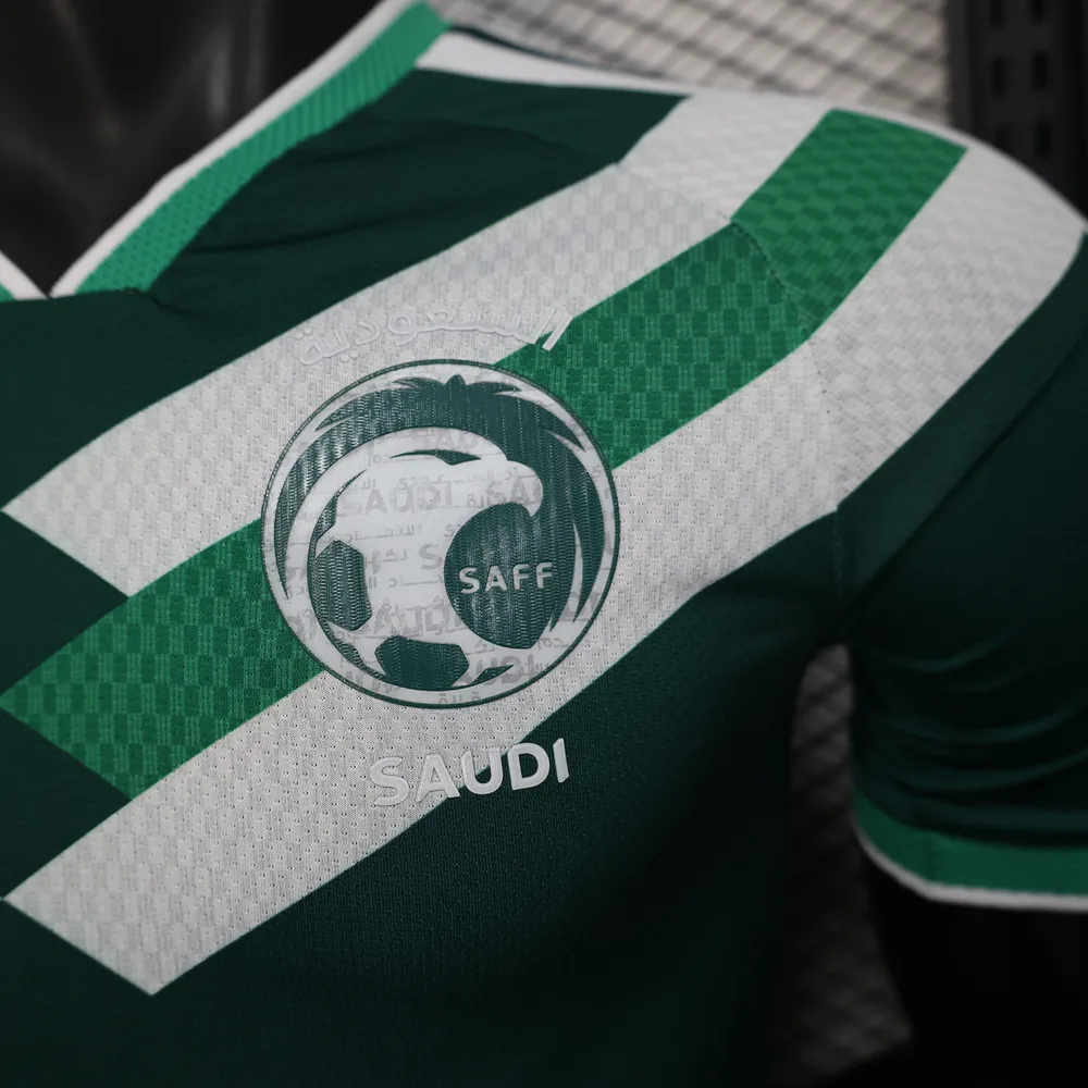 Camiseta de Fútbol Edición Especial de Arabia Saudí Versión Jugador 2026 AAA calidad para aficionados