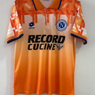1994/1995 Retro Napoli Camiseta Visitante Fútbol Calidad Tailandesa