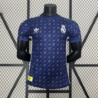 Camiseta de Fútbol Versión Jugador Real Madrid Edición Co-branded 2024-2025 Calidad Tailandesa