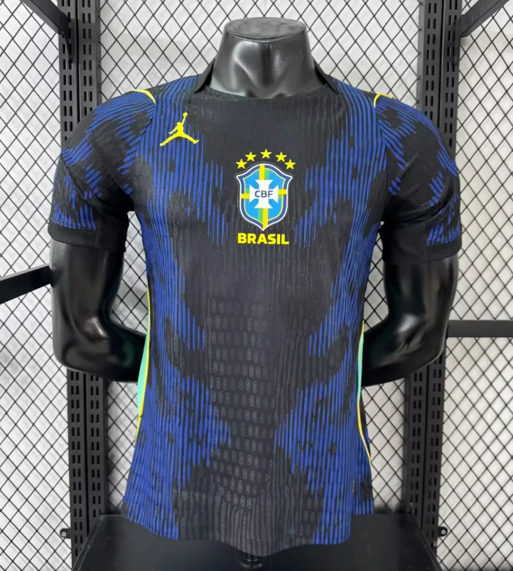 2026 Versión Jugador Brasil Camiseta Visitante Fútbol Calidad Thai