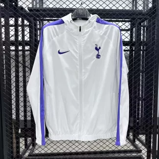2025/2026 Tottenham Hotspur Cortavientos blanco Camiseta de fútbol 1:1 Calidad tailandesa