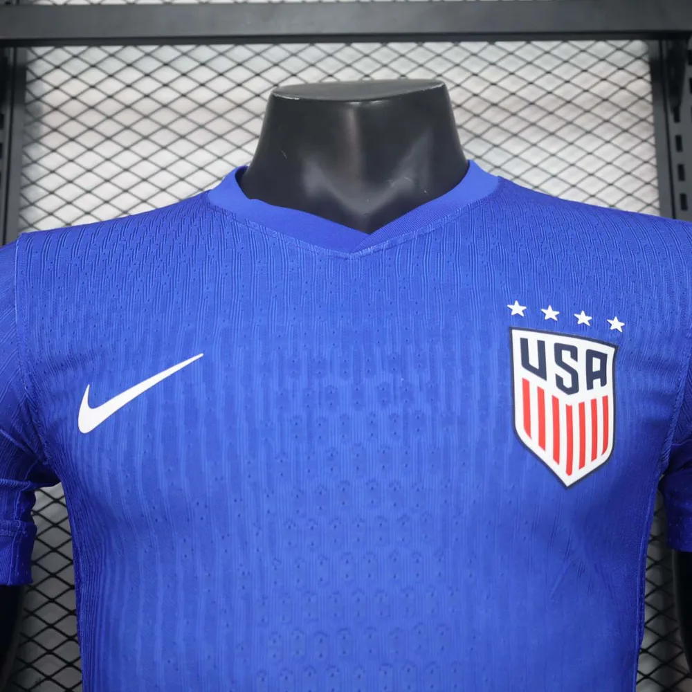 Camiseta de Fútbol 2024 Versión Jugador Estados Unidos Nacional Visitante AAA calidad fan