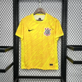 2024/2025 Corinthians Goalkeeper Yellow Jersey AAA fan-grade