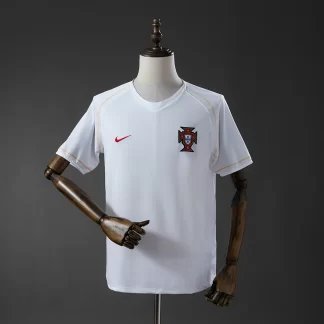 2006 Retro Portugal Tercera Visitante Camiseta AAA calidad aficionado