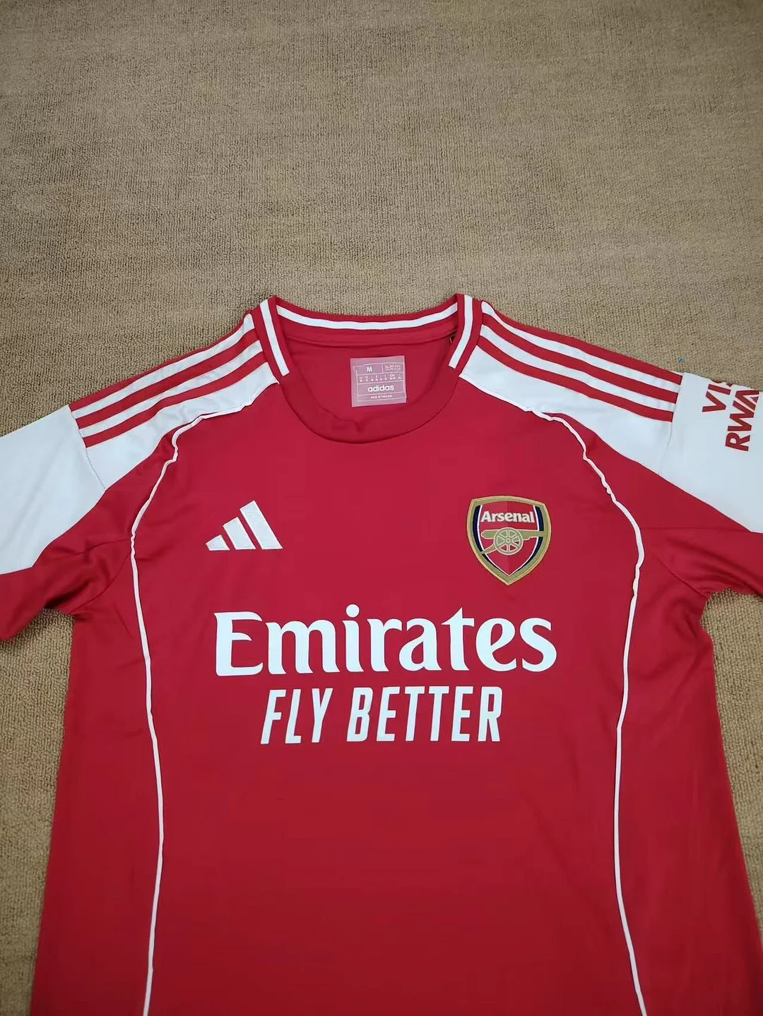 Camiseta de Fútbol Local Arsenal 2025/2026 Calidad Thai
