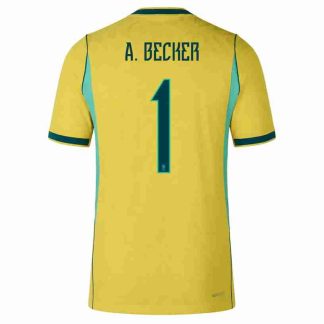 A. BECKER NO.1 Equipacion Brasil Primera 2026-Versión Jugador