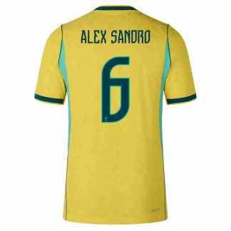 ALEX SANDRO NO.6 Equipacion Brasil Primera 2026-Versión Jugador