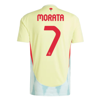Álvaro Morata NO.7 Equipacion España Segunda 2024