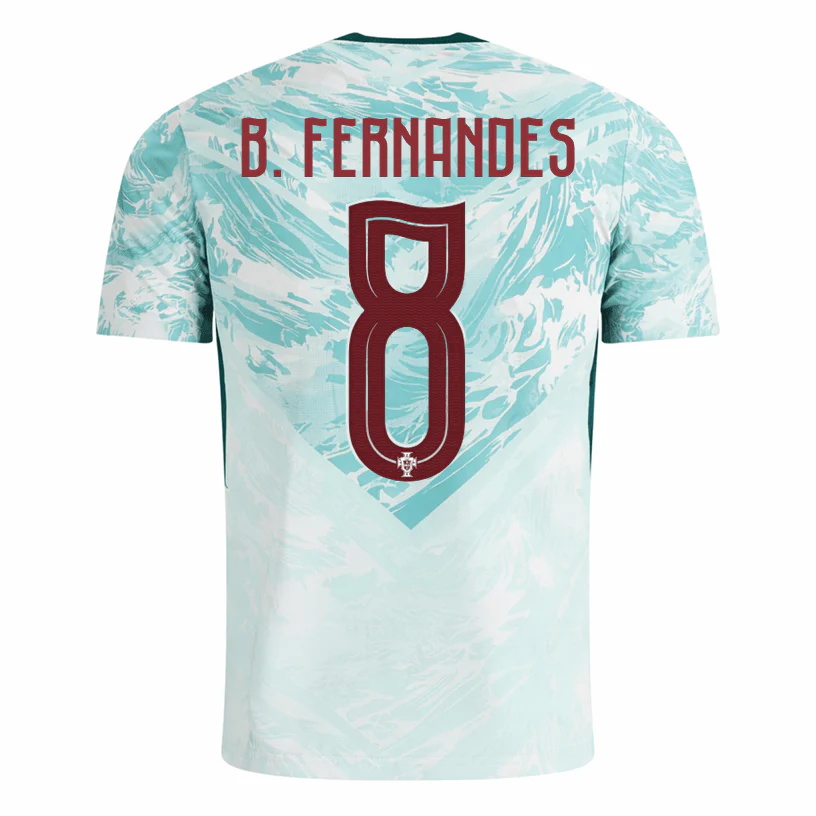 B. FERNANDES NO.8 Equipacion Portugal Segunda 2026-Versión Jugador