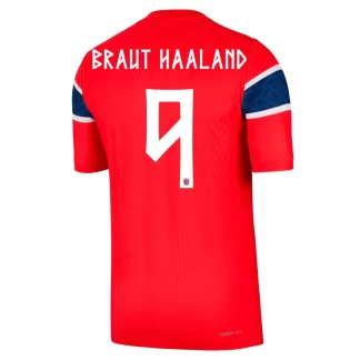 BRAUT HAALAND NO.9 Equipacion Noruega Primera 2026-Versión Jugador