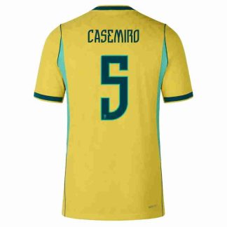 CASEMIRO NO.5 Equipacion Brasil Primera 2026-Versión Jugador