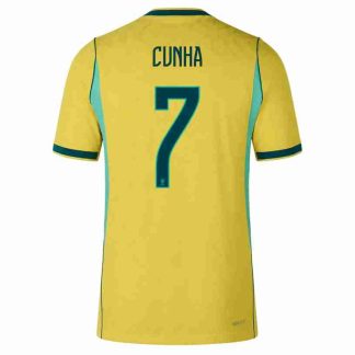 CUNHA NO.7 Equipacion Brasil Primera 2026-Versión Jugador