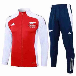 Chandal Arsenal 2024 2025 Rojo Blanco