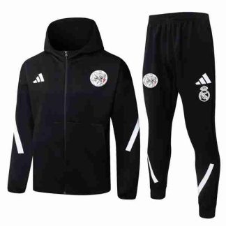 Chandal Con Capucha Ajax De Ámsterdam 2026 2027 Negro