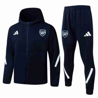 Chandal Con Capucha Arsenal 2026 2027 Azul