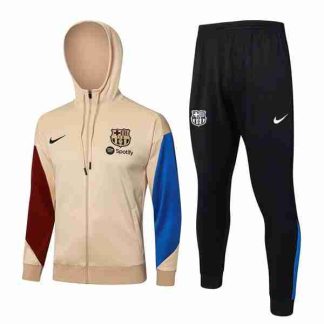 Chandal Con Capucha FC Barcelona 2024 2025 Amarillo Azul Rojo