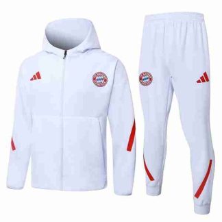 Chandal Con Capucha Bayern Munich 2026 2027 Blanco