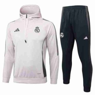 Chandal Con Capucha Real Madrid 2025 2026 Rosa