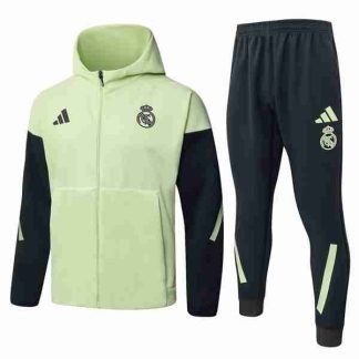 Chandal Con Capucha Real Madrid 2026 2027 Verde