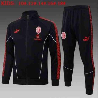 Chandal Niños AC Milan 2026 2027 Negro
