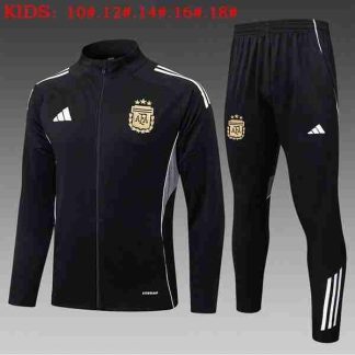 Chandal Niños Argentina 2026 2027 Negro