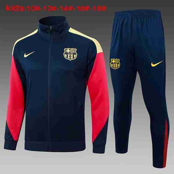 Chandal Niños FC Barcelona 2024 2025 Azul Amarillo