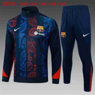 Chandal Ninos FC Barcelona 2025 2026 Azul Rojo
