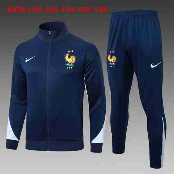 Chandal Niños Francia 2024 2025 Azul