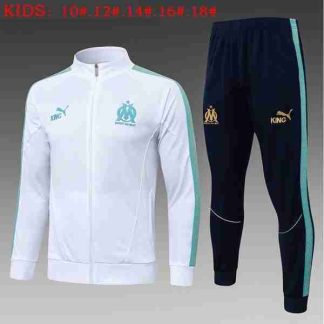 Chandal Niños Olympique Marsella 2026 2027 Blanco