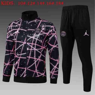 Chandal Niños Paris Saint Germain 2025 2026 Negro Rosa