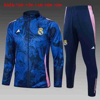 Chandal Niños Real Madrid 2024 2025 Azul