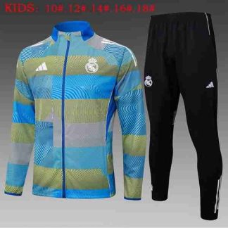 Chandal Niños Real Madrid 2025 2026 Azul Gris