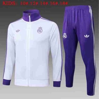 Chandal Niños Real Madrid 2025 2026 Blanco