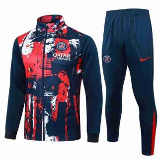 Chandal Paris Saint Germain 2024 2025 Rojo Blanco Azul