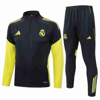 Chandal Real Madrid 2025 2026 Negro Amarillo