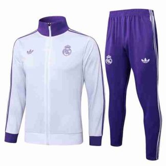 Chandal Real Madrid 2025 26 Blanco Purpura