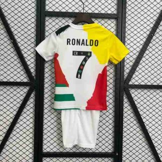 Cristiano Ronaldo NO.7 Equipacion Real Madrid Conjunto Niños Commemorativa 2025 2026