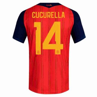 Cucurella NO.14 Equipacion España Primera 2026-Versión Jugador