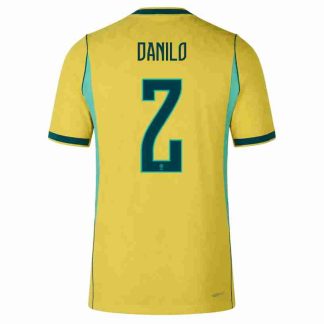 DANILO NO.2 Equipacion Brasil Primera 2026-Versión Jugador
